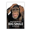 Medical Arts Press® Dental Standard 4x6 Postcards; Clean Teeth-Big Smile