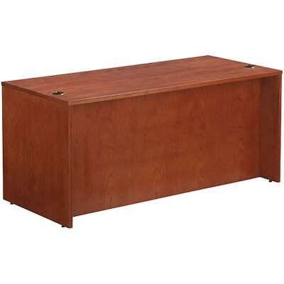 Alera™ Verona Veneer Office Collections in Cherry; Straight Front Desk Shell, 29-1/2Hx66Wx33D