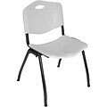 Regency® M Stacker Chair; Grey
