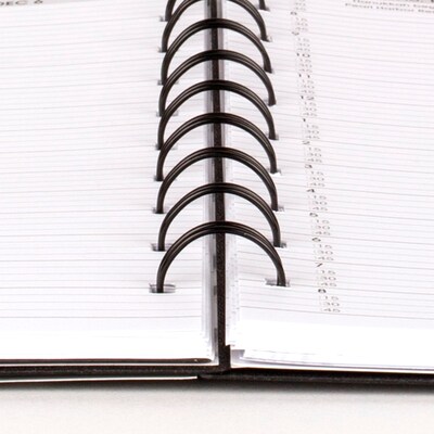 2025-2026 AT-A-GLANCE Move-A-Page 9" x 11" Academic Year Weekly & Monthly Planner, Plastic Cover, Black (70-957E-05-26)