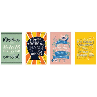Carson Dellosa Education 17" x 11" Motivational Posters Poster Set, 16/Set (CD-106075)