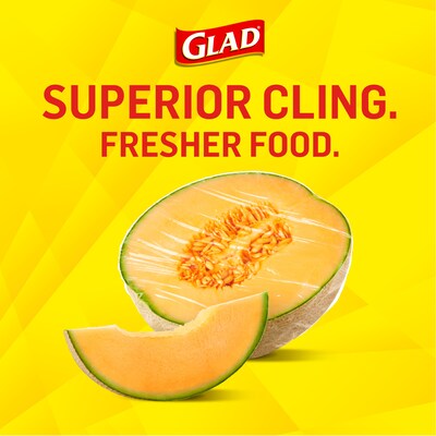 Glad Cling ‘N Seal Plastic Food Wrap, 200 Square Foot Roll, 12/Carton (00020)