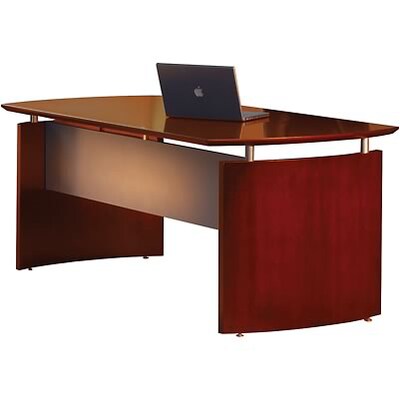 Safco® Napoli Collection In Sierra Cherry; Desk, 72W x 36D