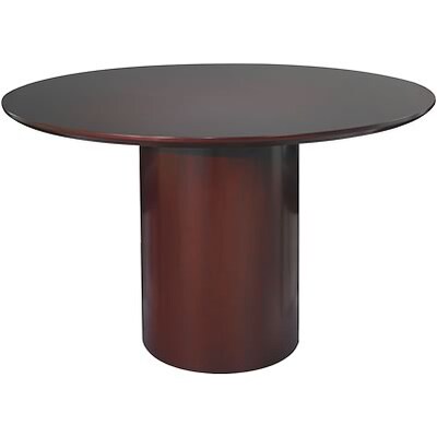 Tiffany Industries™ Napoli Executive Conference Tables in Mahogany; 48 Round