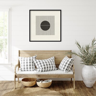Amanti Art Paper Object No 5 by The MIUUS STUDIO Wood Framed Wall Art Print, 33" x 33" (A42675549502)