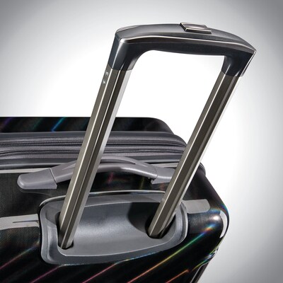American Tourister Moonlight ABS/Polycarbonate Hardside Luggage, Iridescent Black (92505-8436)