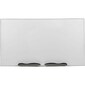 Best-Rite Ultra Trim Dry Erase Porcelain Whiteboard, Aluminum Frame, 6'W x 4'H