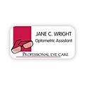 Custom Printed Medical Arts Press® Full-Color Eye Care Name Badges; Glasses