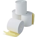 Quill Brand® Cash Register Rolls Carbonless 2-Ply White/Canary, 2-3/4x 90 ft., 12/Pack (3366)