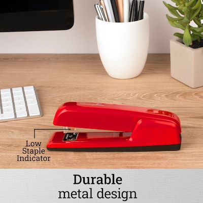 Swingline 747 Business Stapler, 30-Sheet Capacity, Rio Red (74736)