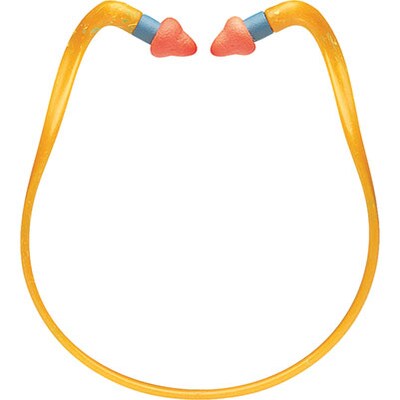 Howard Leight® Banded Pod Earplugs; QB2HYG®, Orange, 25 dB