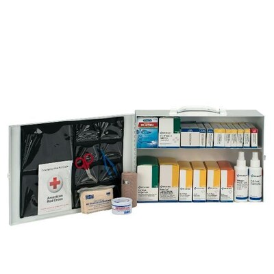 Pac-Kit Industrial Station Metal for Standard Workplace First Aid Kit, 446 pieces (579-6135)