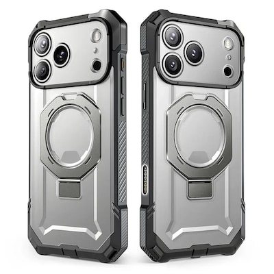 SUPCASE Unicorn Beetle Grip MagSafe Case for iPhone 17 Max, Shock Absorbing, Gray (SUP-iPhone2025Max-UBGrip-Gray)