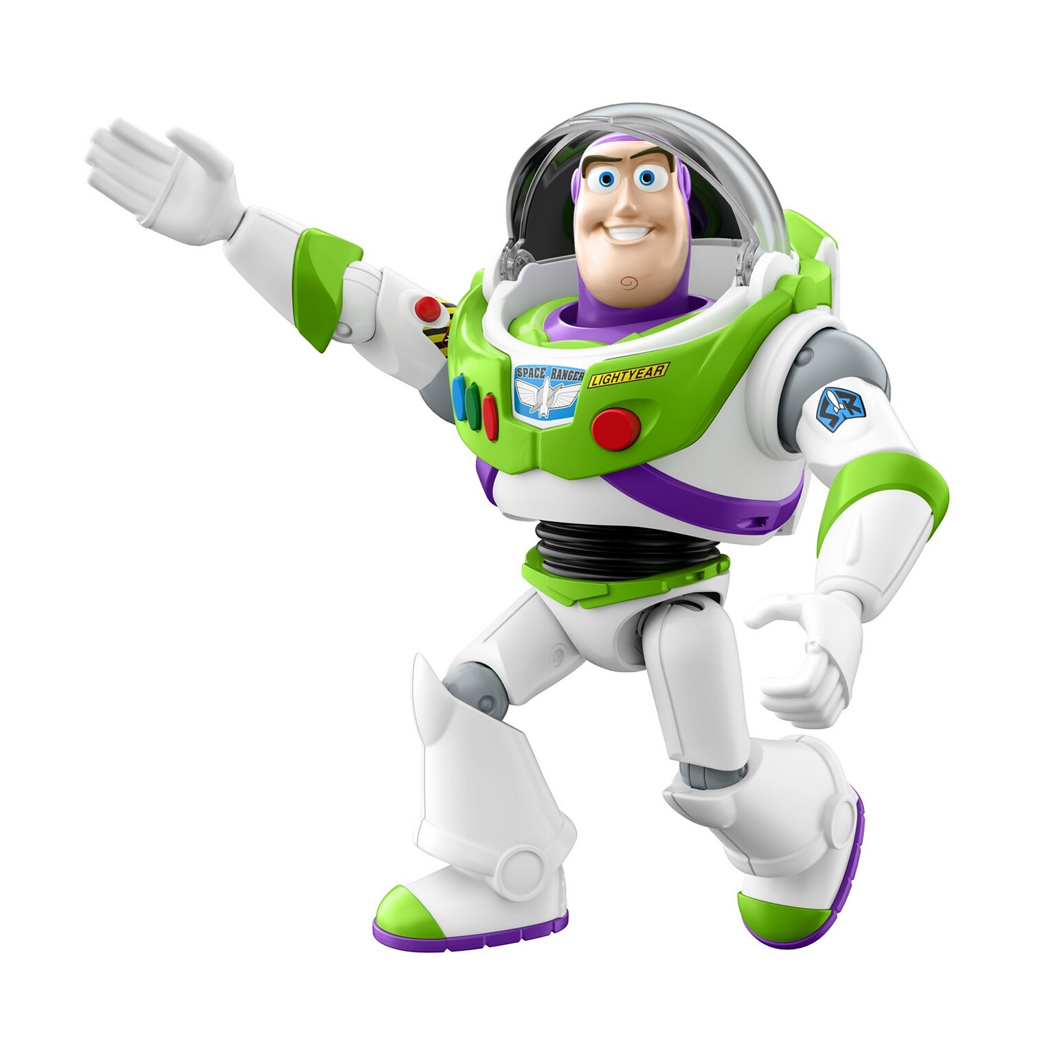 Mattel Disney Pixar Toy Story Action-Chop Buzz Lightyear, Multicolored, 2/Pack (HFY34)