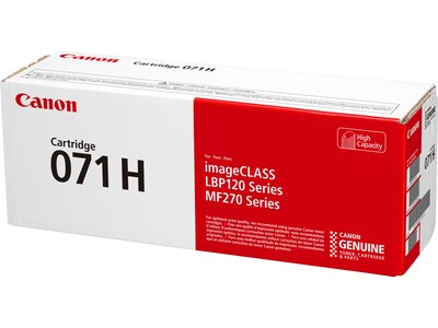 Canon 071 H Black High Yield Toner Cartridge (5646C001)