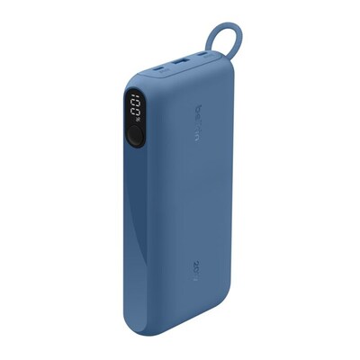 Belkin BoostCharge Power Bank, 20W, Blue (BPB028FQBL)