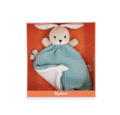 Kaloo K'doux Comforting Rabbit Blanket, Dove (JNDK969947)