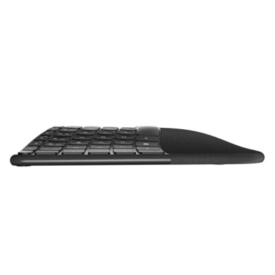 Incase Designed by Microsoft Compact Ergonomic Wired Keyboard, Black (MI9-00001)