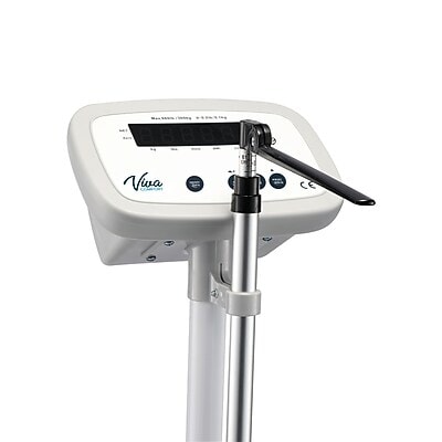 Viva Comfort Digital BMI Physician Weight & Height Scale, 660 lbs. Capacity, White (ADI904-01-MK)