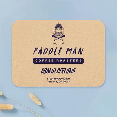 Avery Matte General Use Blank Cards, Kraft Brown, 50/Pack (95349)