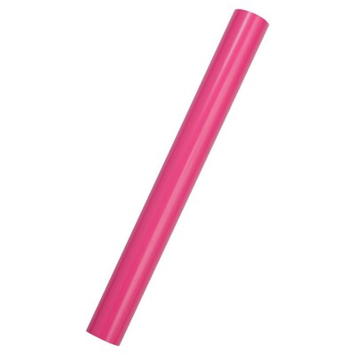 JAM Paper Short Mini Roll Wrapping Paper, 26.3 sq. ft., Fuchsia Pink, 2/Pack(165S25263fuag)