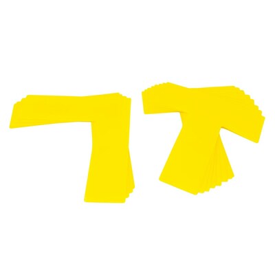 Champion Sports Pickleball Court Marker Set, Yellow (CHSPBCOURT)