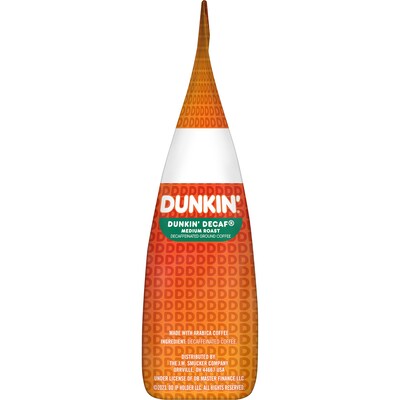 Dunkin' Decaf Original Blend Ground Coffee, Medium Roast, 12 oz., Each (SMU00048)