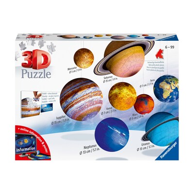 Ravensburger Solar System 522-Piece Floor Puzzle (11668)