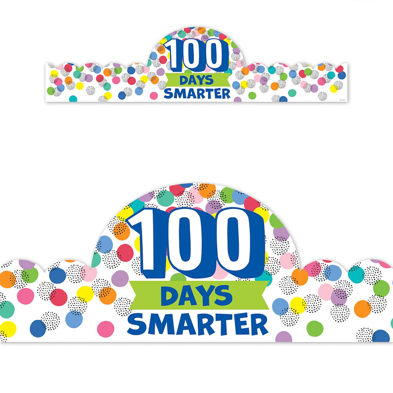 Creative Teaching Press Core Decor Happy 100th Day Crowns, 30/Pack (CTP11016)