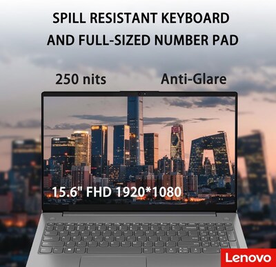 Lenovo V15 G4 IRU 15.6" Laptop, Intel Core i3-1315U, 16GB RAM, 512GB SSD, Windows 11 Home (83A100PBUS)