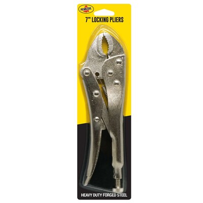 Pennzoil 7 Locking Pliers, 6/Pack, 10 Packs/Carton (14730)