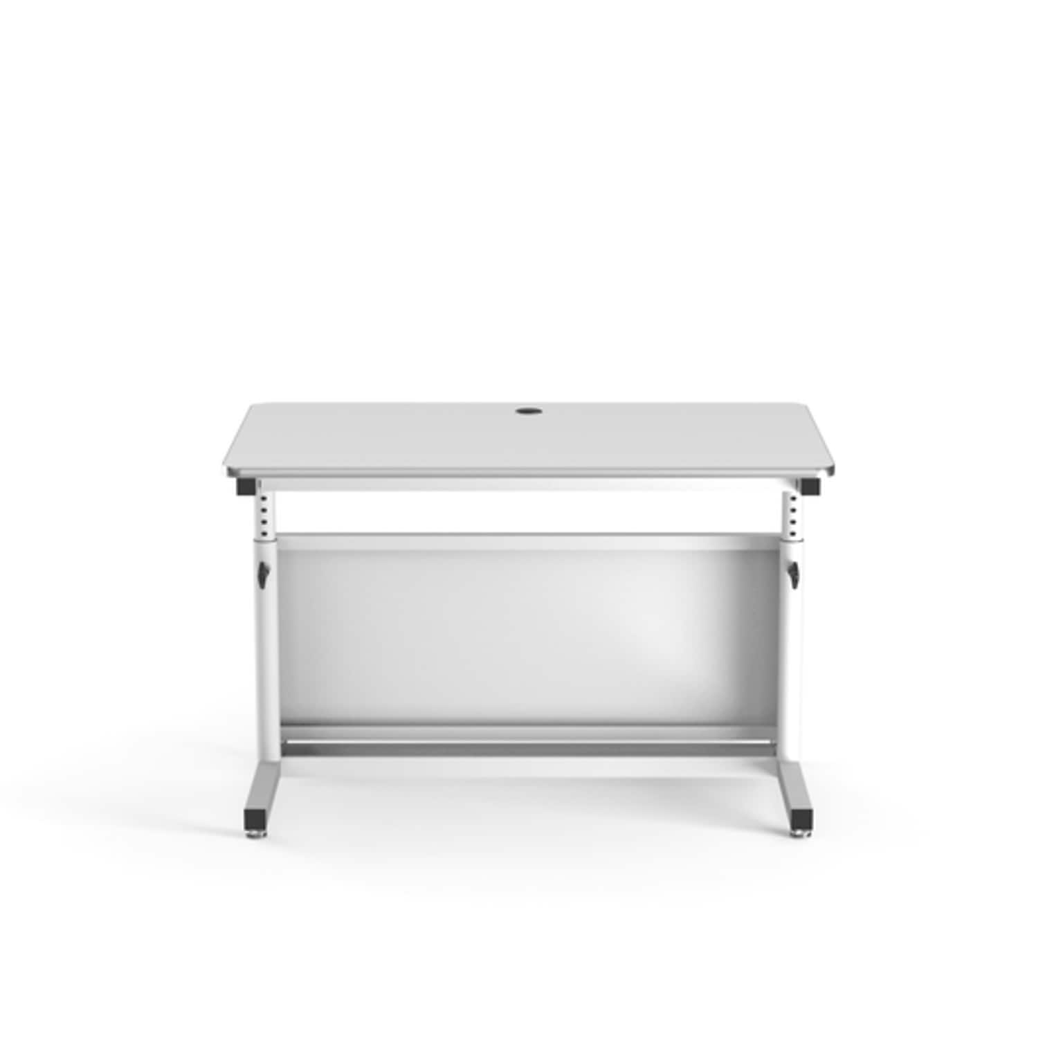 VersaDesk Deluxe 48W Manual Adjustable Standing Computer Table, White (CTL4830-WW)