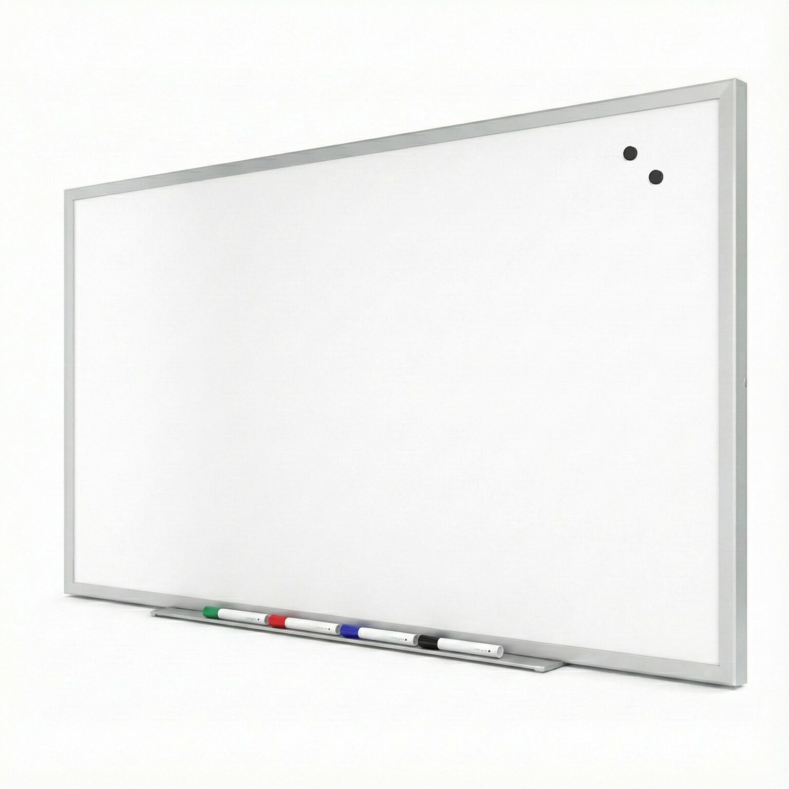 TRU RED™ Magnetic Steel Dry Erase Board, Satin Frame, 5 x 3 (TR61176)