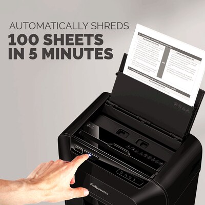 Fellowes AutoMax 100MA 100-Sheet Micro-Cut Shredder (4704001)