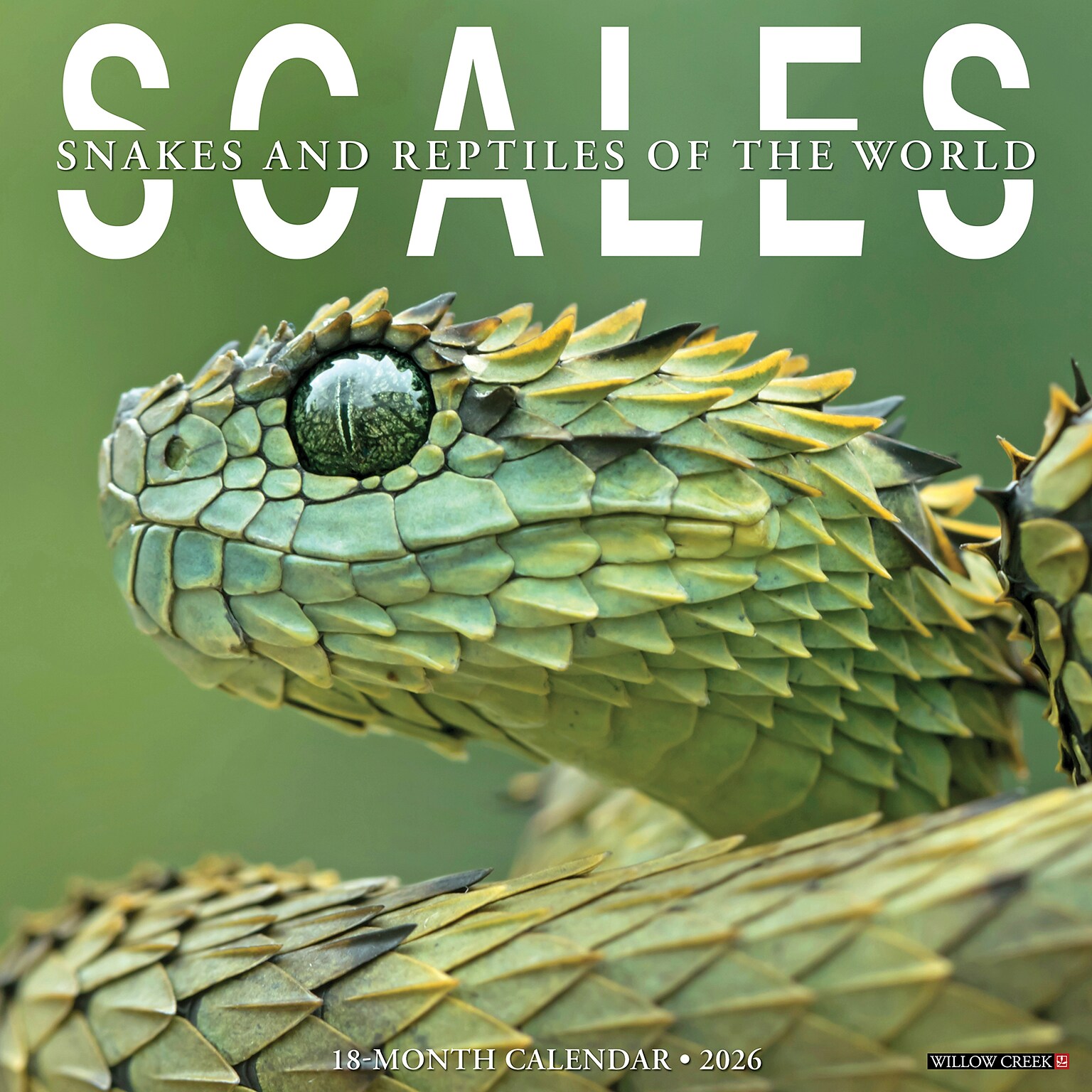 2026 Willow Creek Scales 12 x 12 Monthly Wall Calendar (56110)