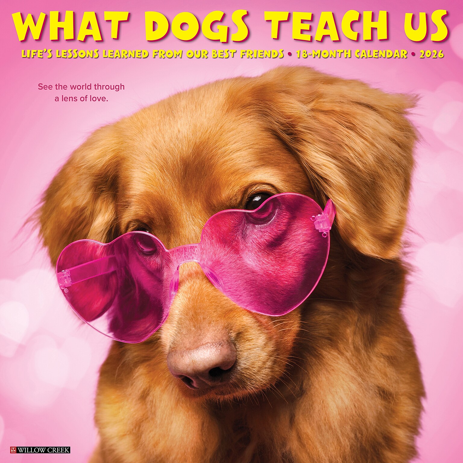 2026 Willow Creek What Dogs Teach Us 12 x 12 Monthly Wall Calendar (53164)