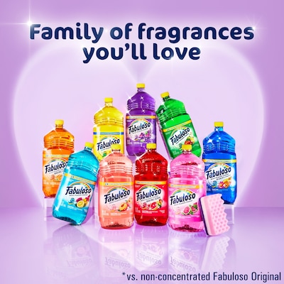 Fabuloso Multi-Purpose Cleaner Bottle, Peach Scent, 56 fl oz. (24657447)