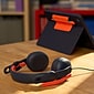 Logitech Zone Learn 3.5mm Stereo Computer Headset, Blue/Orange (981-001372)