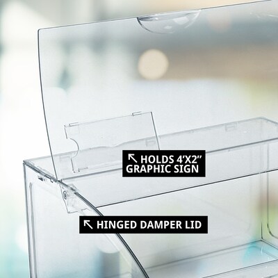 Azar Containers, Clear (400435)