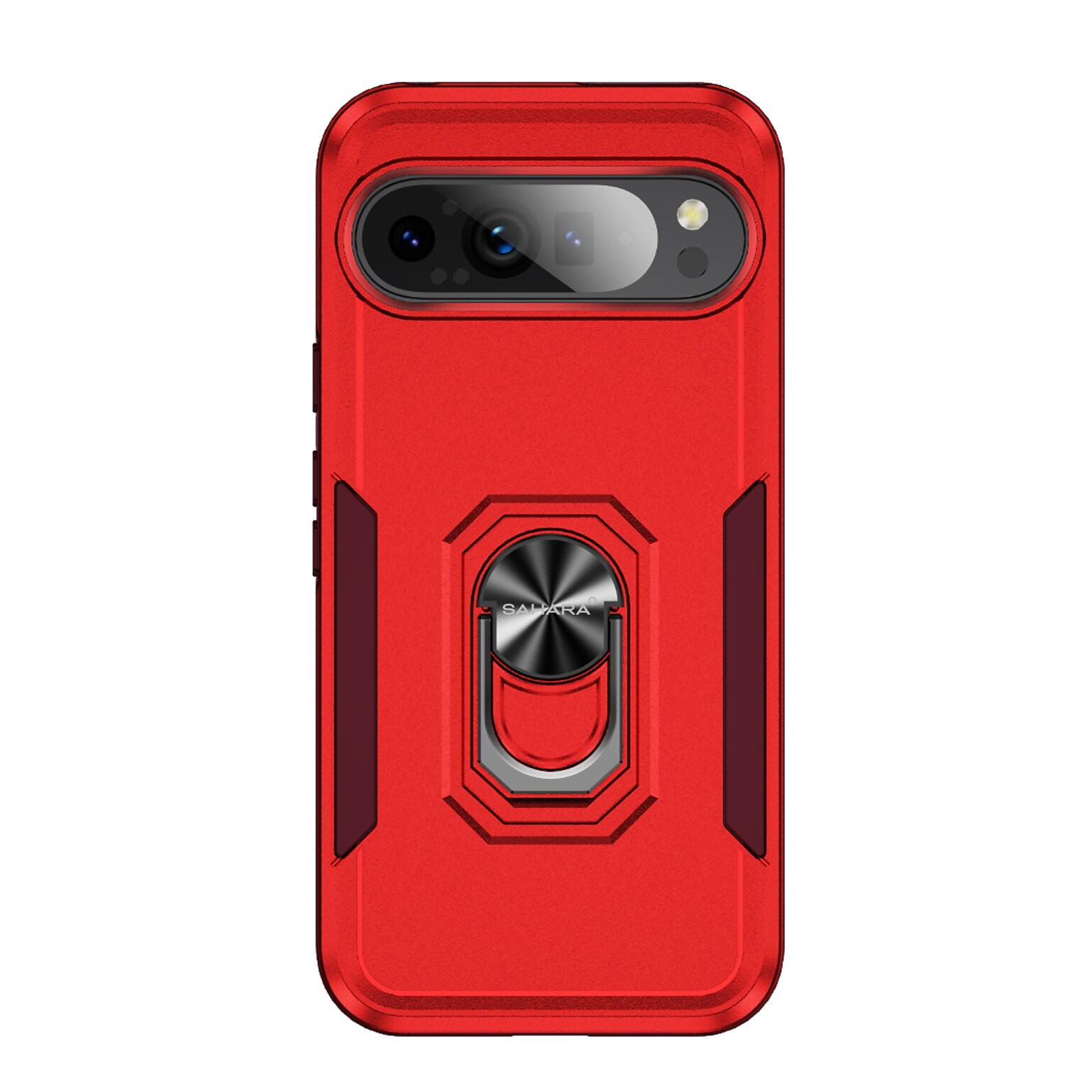 SaharaCase Raider Phone Case for Google Pixel 9 Pro XL, Shock Absorbing, Viper Red (CP00611)