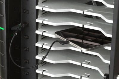 Kensington 12.4 ft. USB C to USB C Charging Cable, Male to Male, Black, 10/Pack (K32302WW)