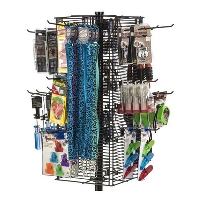 Gridwall Hook, Black, 4"