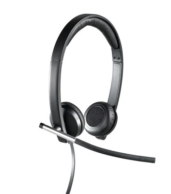 Logitech H650e USB Stereo Binaural Headset (981-000518)