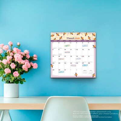 2026 BrownTrout Busy Bees 12" x 12" Monthly Wall Calendar (9798330702688)