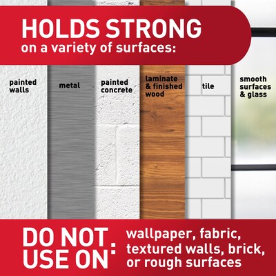 Command Assorted Size Picture Hanging Strips, 12 Pairs/Pack (17209-ES)