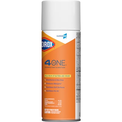 Clorox Commercial Solutions 4 in One Disinfecting Cleaner - 14 Ounce Spray Can  (31043)