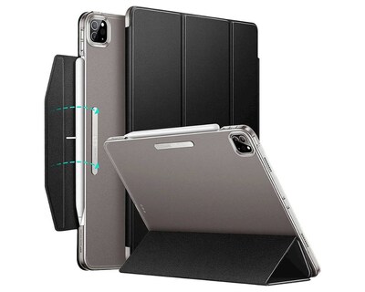 SaharaCase ESR Folio Case for Apple iPad Pro 11" (2nd, 3rd, and 4th Gen 2020-2022), Black (TB00003)