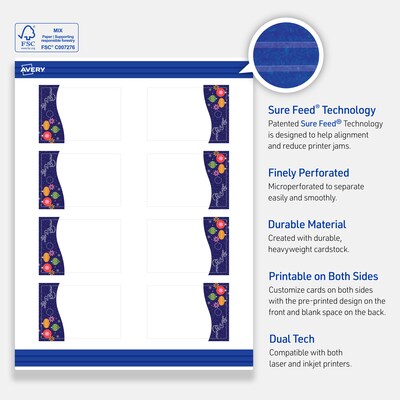 Avery  3" Blank Price & Merchandise Tags, White, 80/Carton (S00-FJY-PRMWT10)