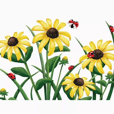 Tervis Tumbler - Black Eyed Susan, 16 oz