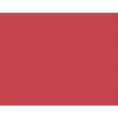 Pacon Peacock 22 x 28 Railroad Board, Red, 25/Pack (PAC54751)